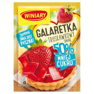Winiary Galaretka Truskawkowa - 50% mniej cukru 02.2023