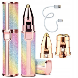 Golarka Do Twarzy I Brwi Trymer Damski 2w1 Usb