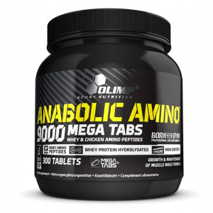 Anabolic Amino 9000 Mega Tabs 300 Tab Mocne