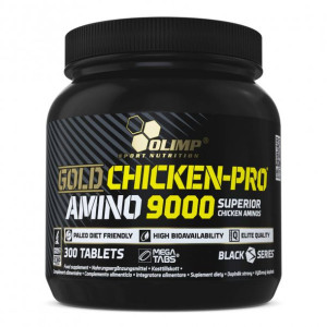 Gold Chicken Pro Amino 9000 Mega Tabs 30 Cabs