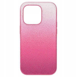SWAROVSKI - Etui IPhone 14 Pro High Pattern Pink