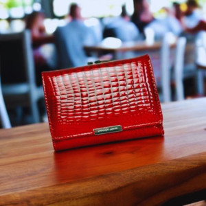 Damski portfel Jennifer Jones skóra naturalna
