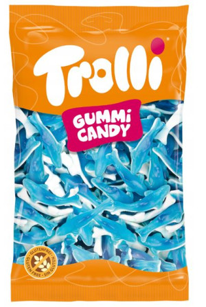 Trolli Gummi Candy Żelki Rekiny 1000 g