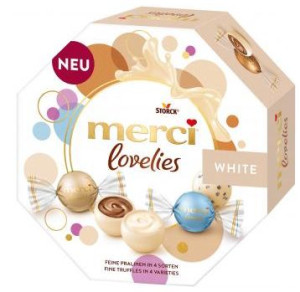 Merci Storck Lovelies Białe Praliny 185g