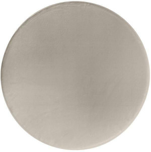 Dywan okrągły Minky śr. 80 cm jasnoszary