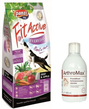 Fit Active Everyday Beef 15 kg + Arthromax 500 ml