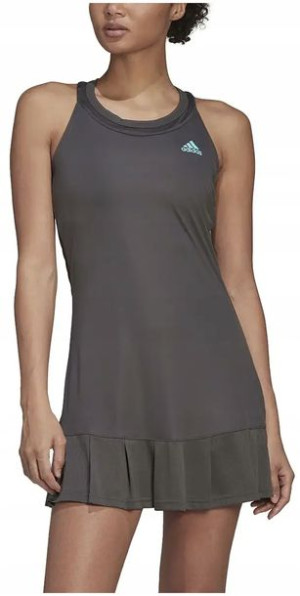 Sukienka tenisowa ze spodenkami grafit ADIDAS - L