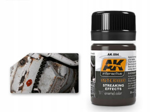 Weathering Interior streaking effects AK094 AK