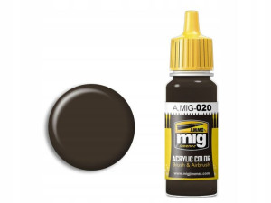 Farba akrylowa Russian brown 6K A.MIG020 AMMO Mig