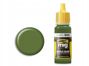 Farba akrylowa Protective green A.MIG023 AMMO Mig
