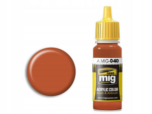 Farba akrylowa Medium rust A.MIG040 AMMO Mig