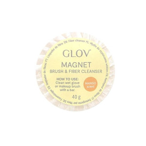 Glov mydełko w kostce do czyszczenia rękawic i pędzli do makijażu Yellow