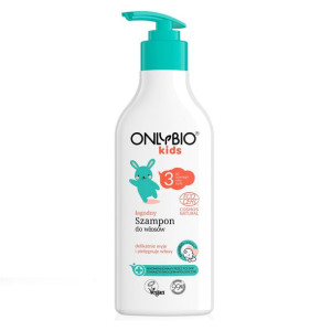OnlyBio Kids łagodny szampon do włosów od 3. roku życia 300ml