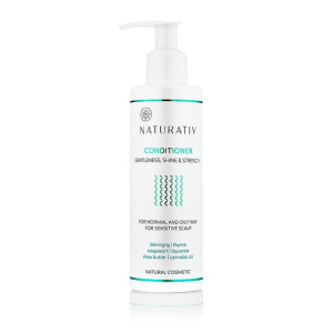 Naturativ Gentlness Shine Strength szampon dla wrażliwej skóry głowy 250ml