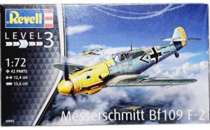 REVELL Messerschmitt Bf109 F-2 do sklejania 1:72