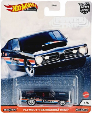Hot Wheels Premium PLYMOUTH BARRACUDA HEMI