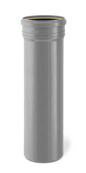 Rura spustowa ø 160 x 500, popielaty - Karmat