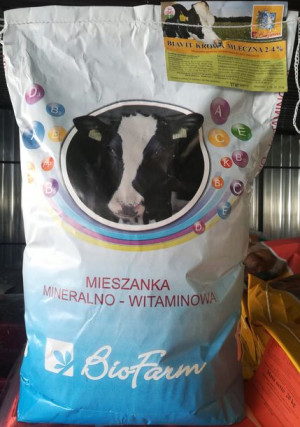 KROWA MLECZNA 20kg witaminy minerały bydła