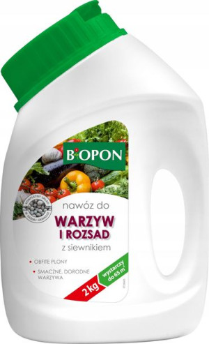 Biopon Nawóz Do Warzyw I Rozsad Z Siewnikiem 2kg