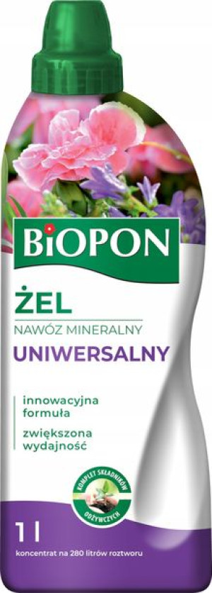 Biopon Żel Nawóz Mineralny Uniwersalny 0,5l