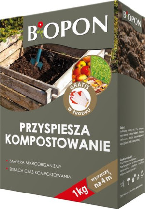 Komposter Przyszpiesza Kompostowanie Biopon 3kg