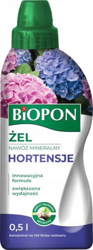 Biopon Żel Nawóz Mineralny Do Hortensji 0,5l