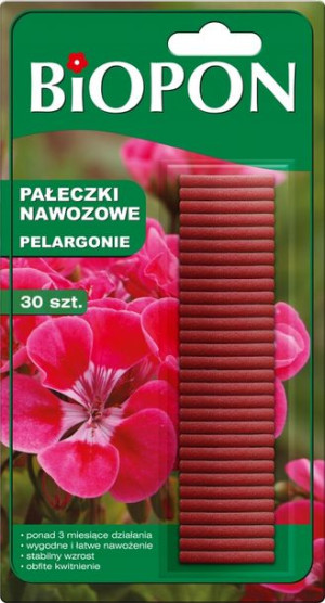 Biopon Pałeczki Nawozowe Do Pelargonii