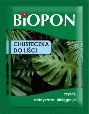 BIOPON CHUSTECZKA DO LIŚCI nabłyszczacz