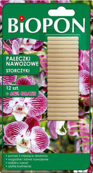 Biopon Pałeczki Nawozowe Do Storczyków