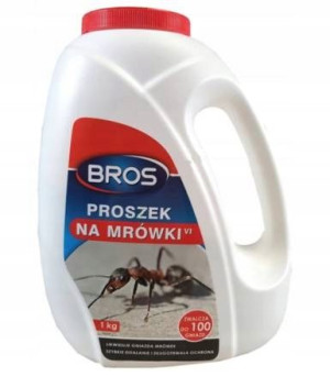 BROS PROSZEK NA MRÓWKI 1kg ŚRODEK preparat trutka