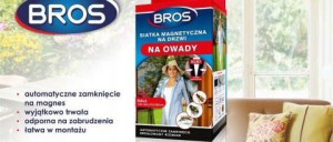 Siatka Magnetyczna Drzwi 100x220 Moskitiera Bros