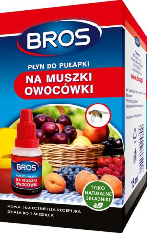 Bros Bros Płyn Do Pułapki Na Muszki Owocówki 15 Ml