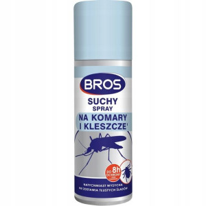 BROS Suchy spray na komary kleszcze i meszki 90 ml
