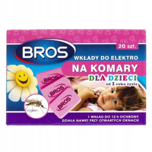 Bros Wkłady Na Komary Elektrofumigator 20szt