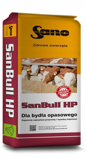SANO SANBULL HP 25KG koncentrat dla byków opasów