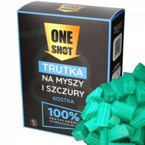 Shot One Trutka Kostka Na Szczury Myszy 2,5kg
