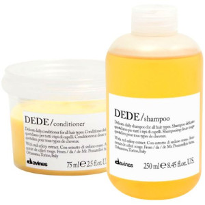 DAVINES Zestaw Dede do włosów delikatnych Szampon 250ml Odżywka 75ml