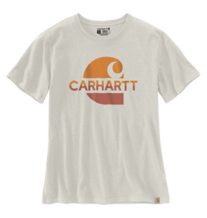 Koszulka Carhartt Heavyweight Fadded "C" MALT