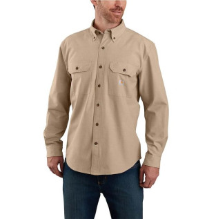 Koszula Carhartt Midweight Chambray DARK TAN CHAMBRAY