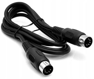 Kabel Midi 1,2 M Przewód 5 Din Wtyk 5din