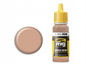 Farba akrylowa Sand brown A.MIG026 AMMO Mig