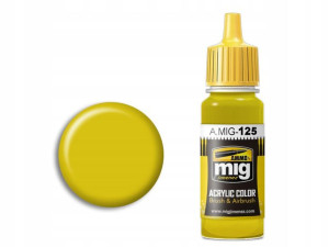 Farba akrylowa Gold yellow RLM04 A.MIG125 AMMO Mig