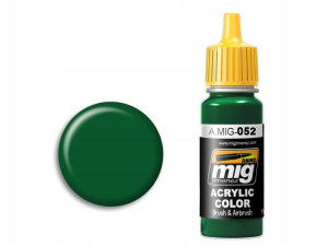 Farba akrylowa Deep green A.MIG052 AMMO Mig