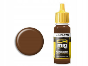 Farba akrylowa Clay brown A.MIG079 AMMO Mig