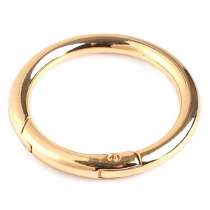 Karabińczyk Okrągły 32 Mm - Złoty