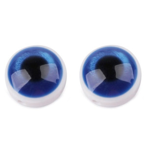Oczy Przyszywane Niebieskie 15 Mm