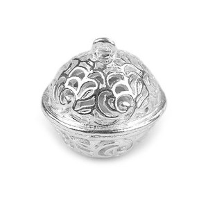 Dzwoneczek Filigranowy 18 Mm Jasny Srebrny