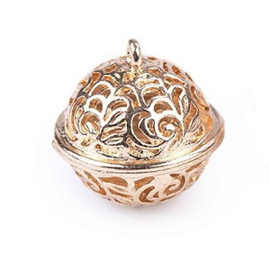Dzwoneczek Filigranowy 18 Mm Różowozłoty