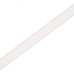 Pasek Z Ekoskóry Przeszyty 10 Mm - Biały