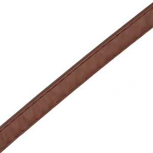 Pasek Z Ekoskóry Przeszyty 10 Mm - Brązowy